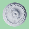 Small Beautiful Ornate white Ceiling rose disk Decor Victorian Medallion CR5
