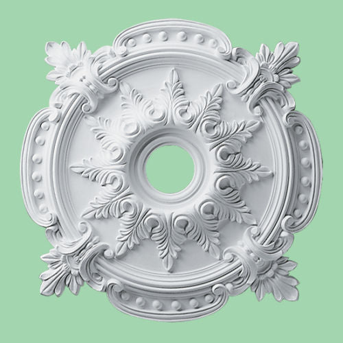 Large Beautiful Ornate white Ceiling rose (CR7)