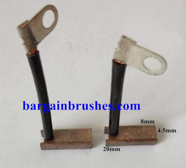 CARBON BRUSHES for Starter Motor Yamaha AT1 AT3 CT1 CT2 CT3 U7 DT125 RD200 D142