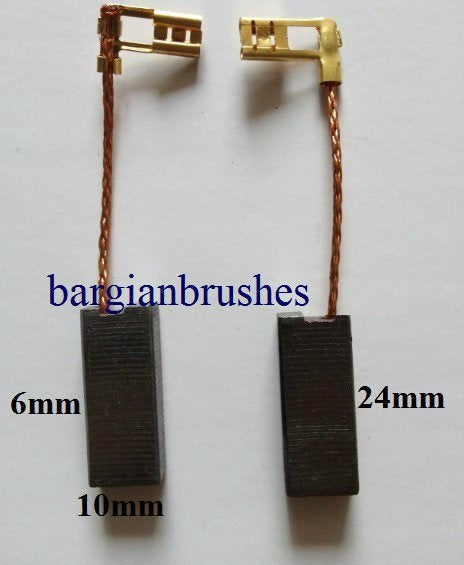 CARBON BRUSHES FOR FLYMO COMPACT 330 LAWNMOWER - D20