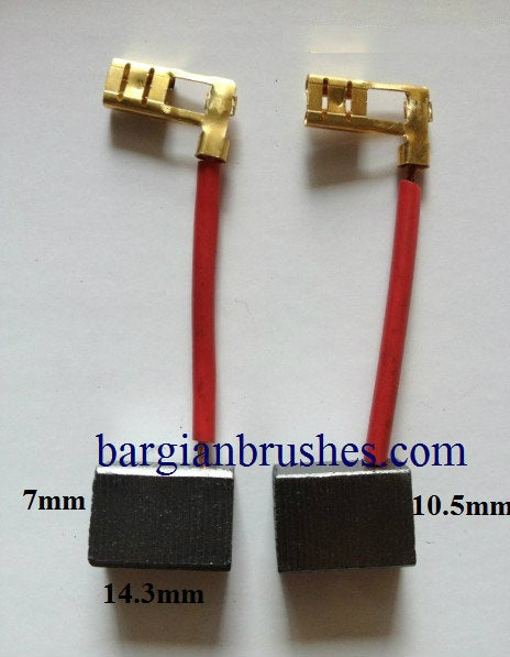 Carbon Brushes B&D Black & Decker 144689 2261 2652 13.2v & 14.4v drill D25