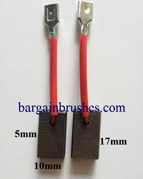 HILTI GRINDER CARBON BRUSHES AG DCG DAG AG 125SE HG 5X10X17 -D28