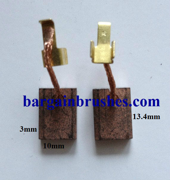 MAKITA CB440 CARBON BRUSHES BDA BDF BDT BFR BFS BHP BJS BTD BTP BTW 3X10X13.4 -D55