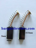 BOSCH CARBON BRUSHES SAW SCREWDRIVER SANDER ROUTER POLISHER PLANER JIGSAW HAMMER DRILL CUTTER SAW 5X8X15.5 -E56