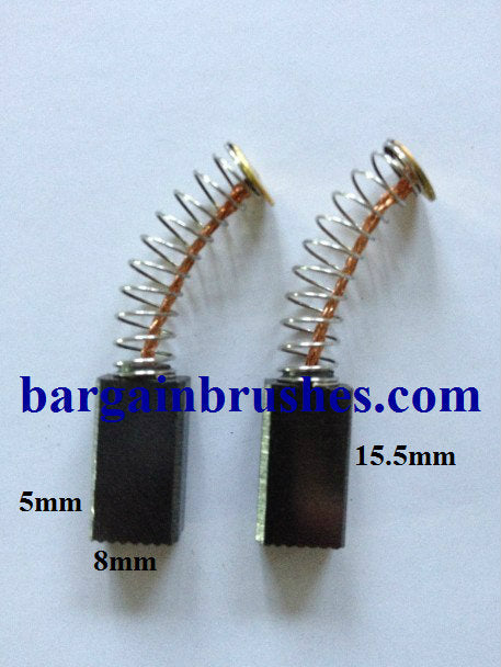BOSCH CARBON BRUSHES SAW SCREWDRIVER SANDER ROUTER POLISHER PLANER JIGSAW HAMMER DRILL CUTTER SAW 5X8X15.5 -E56