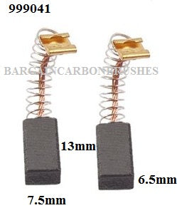 HITACHI CARBON BRUSHES 999041 DRILLS HAMMERS TRIMMERS PLANNERS ROUTERS SANDERS SAW SCREWDRIVER VACUUMS 6.5X7.5X13-E24