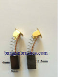 RYOBI CARBON BRUSHES 02 095 6X8X11.5 E31