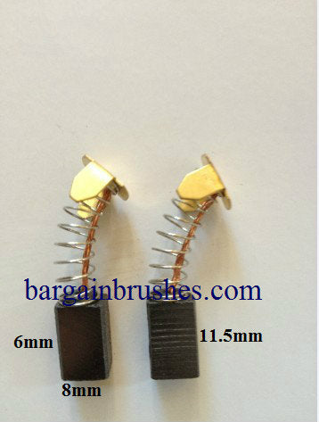 RYOBI CARBON BRUSHES 02 095 6X8X11.5 E31