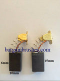 MAKITA CARBON BRUSHES CB105 CB117 CB107 6X10X15 E37
