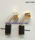 AEG CARBON BRUSHES 09 007 BHS625 PHE24R  SB2-700D 5X8X14/16 E42