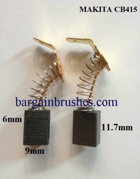 MAKITA CARBON BRUSHES CB415 CB401 CB402 CB413 CB416 CB417 191950 191955  6X9X12 E45
