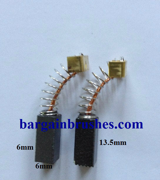 METABO CARBON BRUSHES 20 003 E450 BA 0655 SR 6X6X13.5 E54