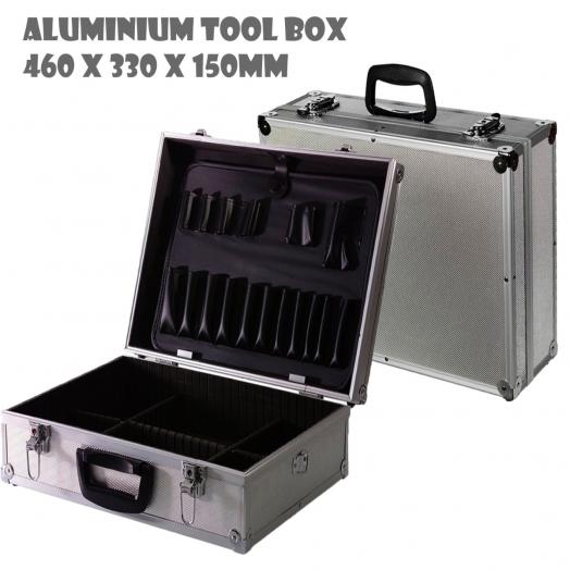 Aluminium Tool Box Case Flight Storage Lockable New Tools Toolbox Brief case H1
