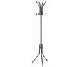 8 HOOK HAT & COAT STAND HANGER RACK BLACK 175CM ASSEMBLY REQUIRED 1.6KG H12