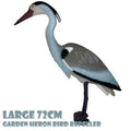 LARGE 72CM HERON Bird Deterrent Repellent FISH KOY POND garden ornament Scare H2