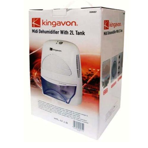 MIDI Dehumidfier Unit Air Damp And 2L Tank 24h De Humidifier Moisture Mold H22