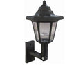 SOLAR WALL LANTERN LED LIGHT OUTDOOR GARDEN LAMP MOUNTED FENCE SUN LIGHTING H31