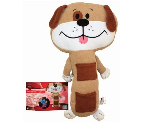 SEAT BELT PET DOG TOY CHILDREN COMFORT VEHICLE SEATBELT PILLOW SOFT COVER H6