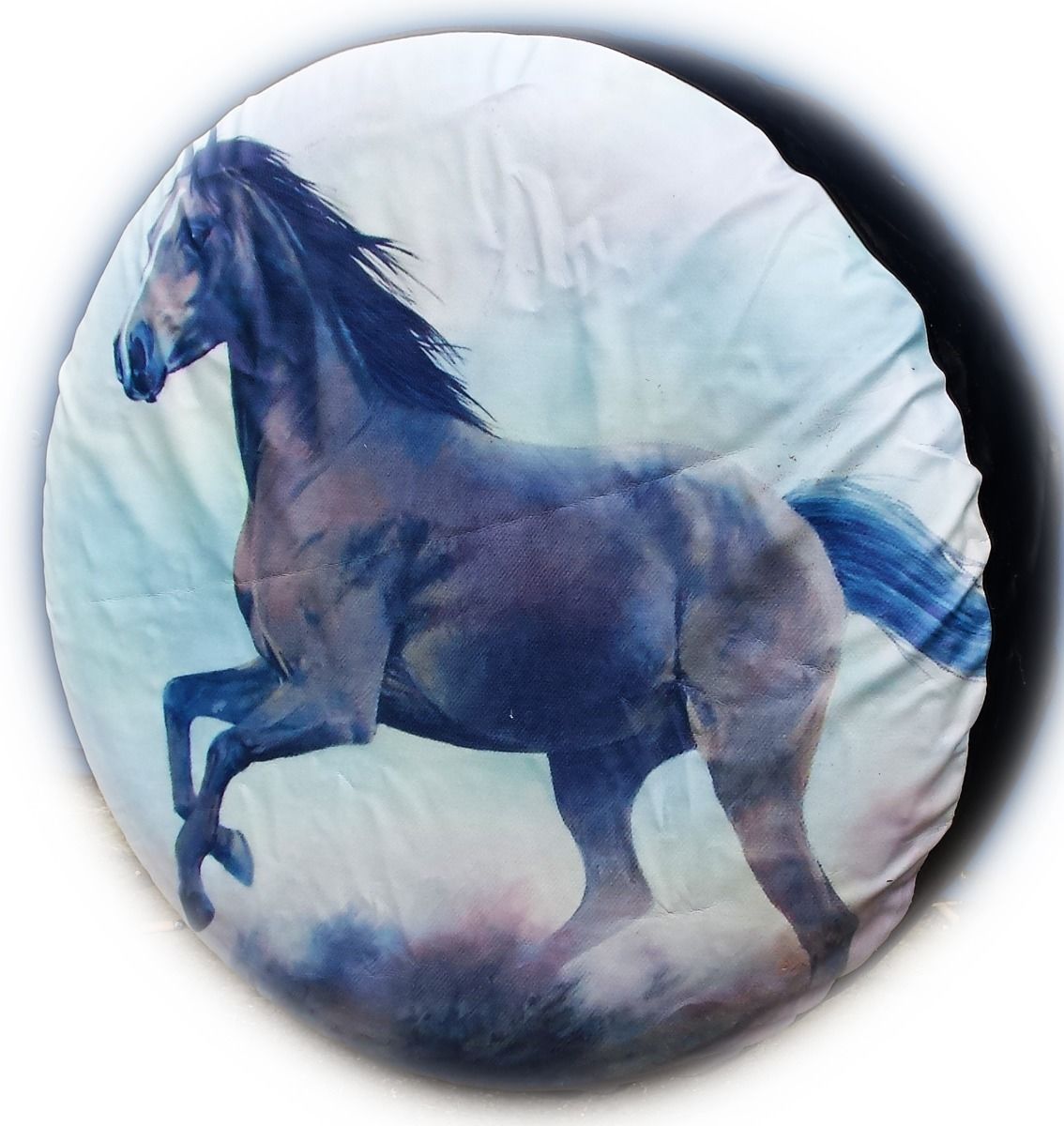 Horse Pony Running Fantasy Wheel cover rear spare tyre wheelcover to fit all 4x4 and caravans