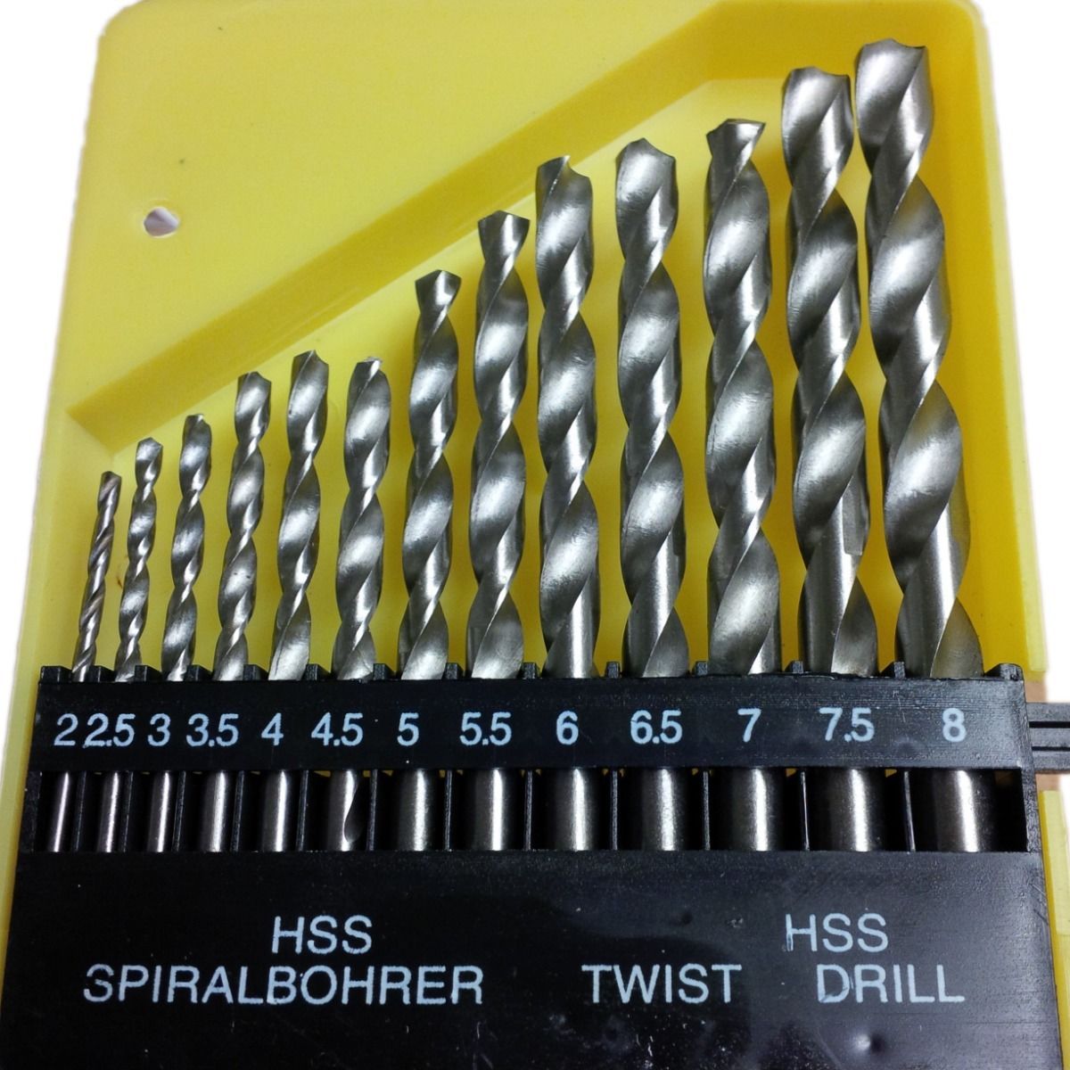 hss drill bit set