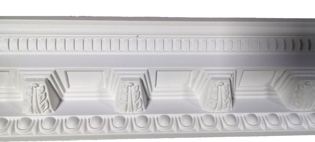 2.4 METER COVING COVINGS PRINCE CORNICE CEILING VICTORIAN DESIGN DECOR PLASTER ORNATE 