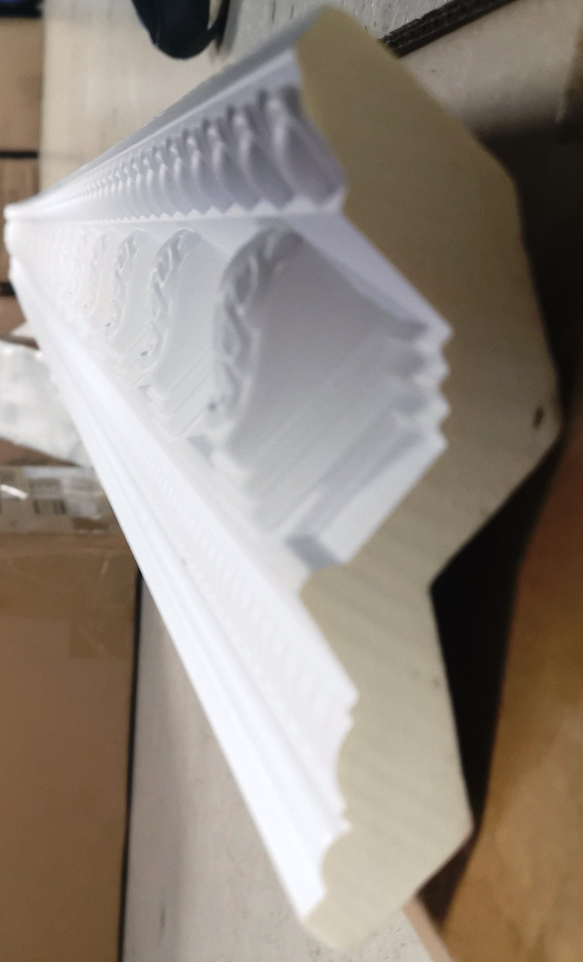 2.4 METER COVING COVINGS PRINCE CORNICE CEILING VICTORIAN DESIGN DECOR PLASTER ORNATE 