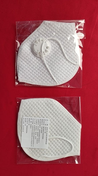 Face Mask KN95 Respirator WITH VALVE Protection Filter for Health, Hayfever Pollution Pollen Smoke and Personal Safety -  Reusable High Quality   Qty x 10 pieces