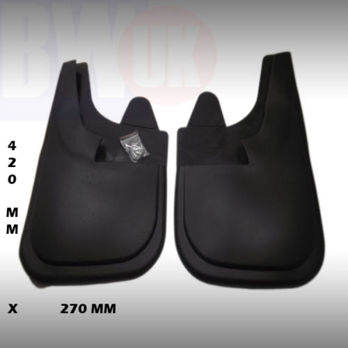 LARGE 42 X 27cm Rubber Mudflaps Mud Flaps splash Guards Pair front Rear MF-NL