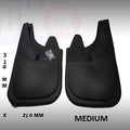 Rubber Mudflaps Mud Flaps splash Guards Pair front Rear MEDIUM 31 CMX22 CM MF-NM