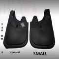 Rubber Mudflaps Mud Flaps splash Guards Pair front Rear SMALL 29CM X 21 CM MF-NS