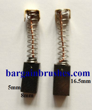 MILWAUKEE CARBON BRUSHES DRILL DE16RD HAMMER PPH24 -5X8X14 -E70
