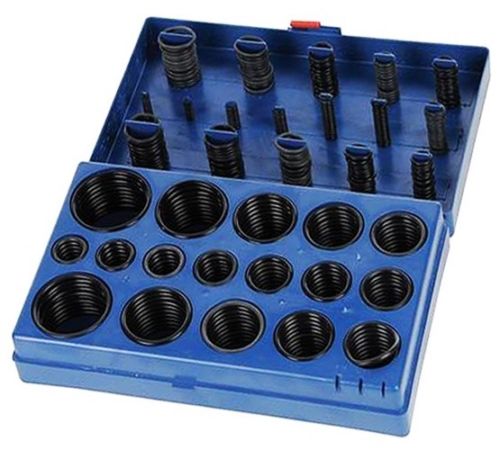 'O' RINGS PACK NITRILE BLACK RUBBER SET KIT 419 Piece from 6mm to 58mm U217