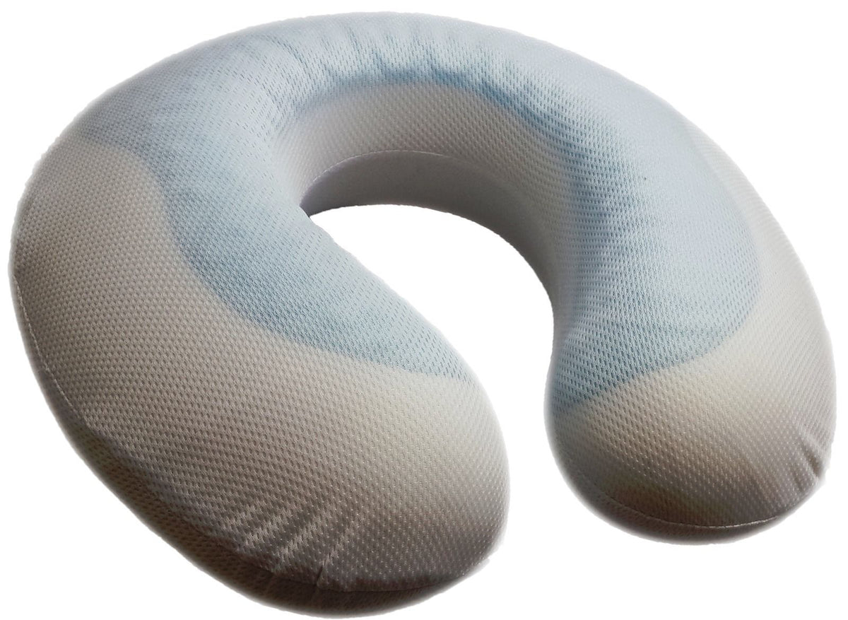 ORTHOLOGICS NECK PILLOW ORTHOPEDIC CUSHION MEMORY FOAM SUPPORT TRAVEL HEAD REST OL1