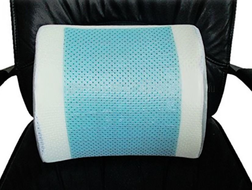 ORTHOLOGICS LUMBAR SUPPORT PILLOW BACK REST CUSHION MEMORY FOAM SUPPORT TRAVEL OL2
