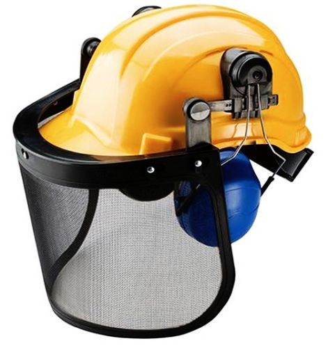 Impact Resistant Forestry Helmet head harness construction Hard Hat Visor P10