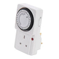 BRAND NEW PLUG-IN MECHANICAL TIMER 7 DAY LIGHT SECURITY HOME SOCKET P105