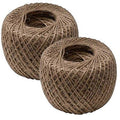 2 x Natural Garden String Jute Twine Ball Rope Roll Plant Ties Line 250mm P11