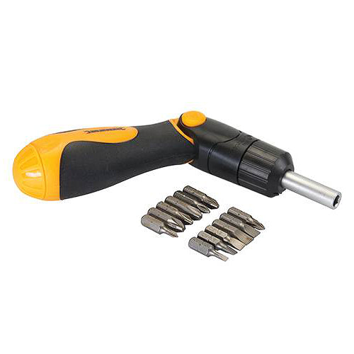 BRAND NEW MULTI-BIT RATCHET SCREWDRIVER HAND TOOL SCREW DRIVER TOOLS 3-WAY P111