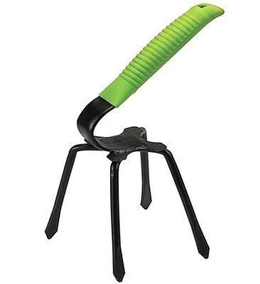 Hand Held Garden Claw Twist Hand Handle Garden Cultivator Claw Weed Remover P12
