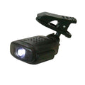BRAND NEW CLIP-ON LIGHT SWIVEL HEAD 1 LED TORCH LAMP LITHIUM BATTERY P169