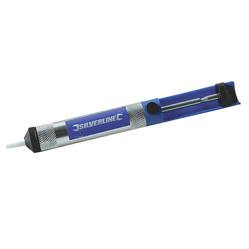 BRAND NEW METAL SOLDER SUCKER 185MM SOLDERING ELECTRICAL REMOVER HAND TOOLS P215