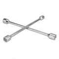 CROSS WRENCH 4 SOCKETS 17MM 19MM 21MM 23MM WHEEL CAR VAN WRENCH P24