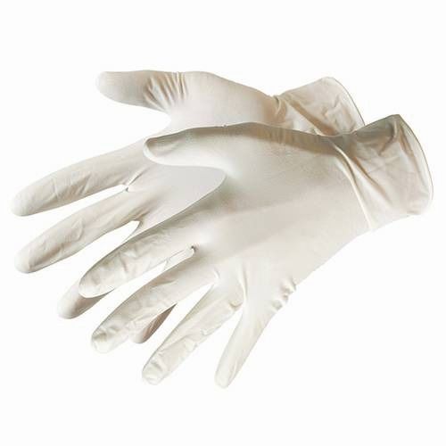 BRAND NEW LATEX GLOVES 100PK DISPOSABLE LARGE SAFETY WORKWEAR NON-STERILE P242