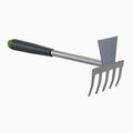 BRAND NEW COMBINATION HAND HOE & RAKE 330 MM GARDEN GARDENING TOOL TOOLS P244
