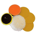BRAND NEW SANDING & POLISHING KIT 6PCE 125 MM CLEAN POWER TOOL ACCESSORIES P248