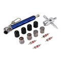 BRAND NEW TYRE VALVE REPAIR KIT 14PCE 10 - 50 PSI AUTOMOTIVE TOOLS GARAGE P293