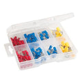 BRAND NEW CRIMP TERMINALS PACK 82PCE RING FORK MALE FEMALE ACCESSORIES TOOL P314