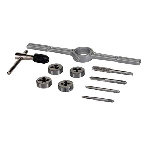 BRAND NEW TAP & DIE SET METRIC 10PCE HAND TOOLS MECHANICAL ENGINEERING DIY P337