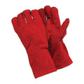 WELDERS GAUNTLETS PALM THICKNESS 1.2 MM GLOVES 330 MM SAFETY DIY WELDING P340