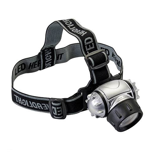 BRAND NEW HEADLAMP 12 LED HEAD LIGHT LAMP CAMPING 4 MODES TORCH FLASHLIGHT P54